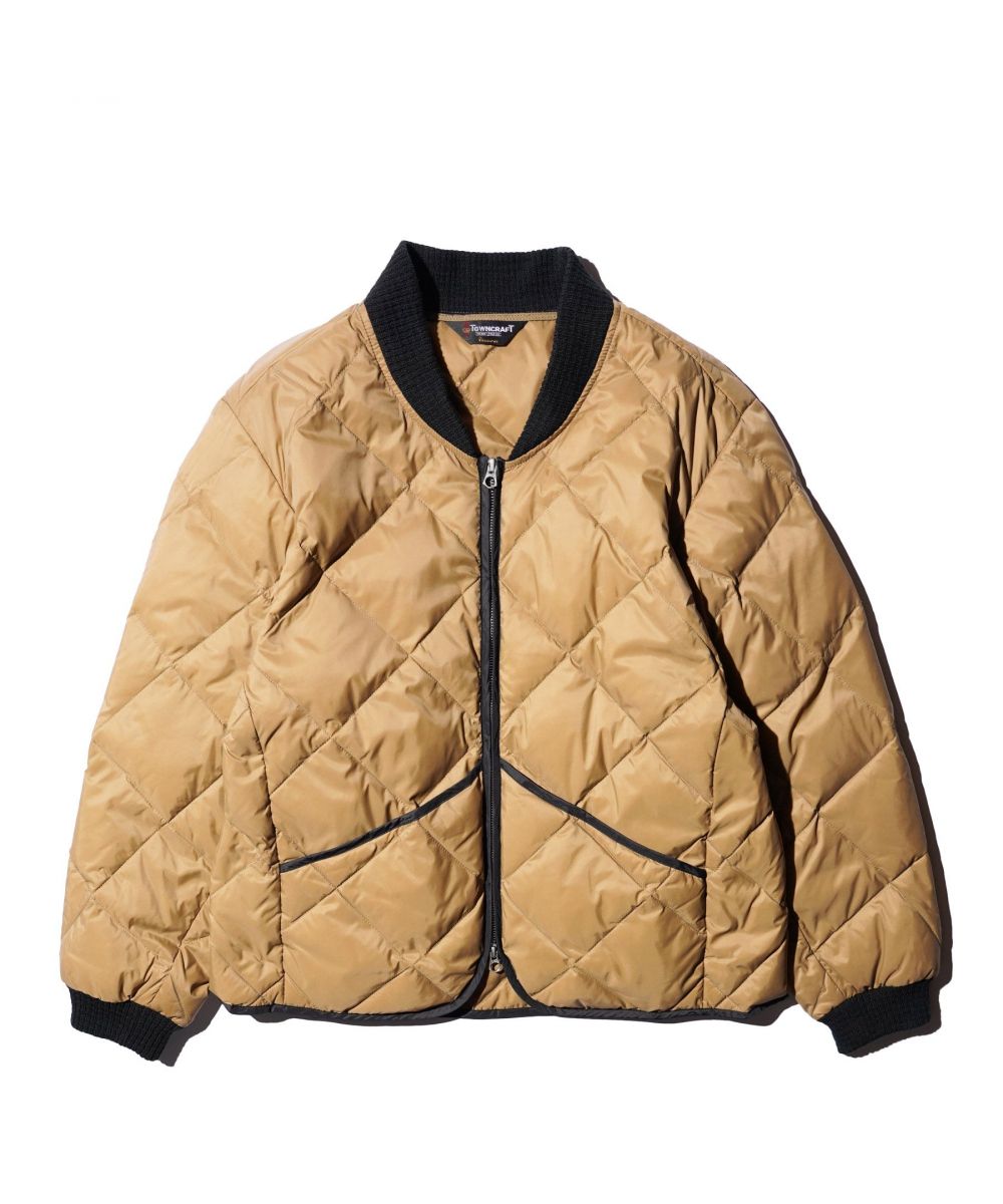TOWNCRAFT QUILTING LIGHT DOWN JACKET 新作 キルティング ライトダウン ジャケット