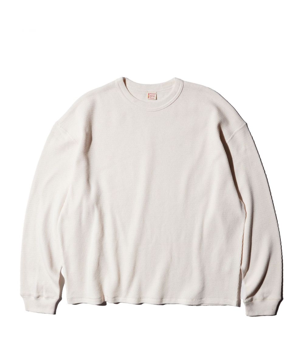 TOWNCRAFT COTTON THERMAL CREW TEE 新作 コットン サーマル クルーTシャツ