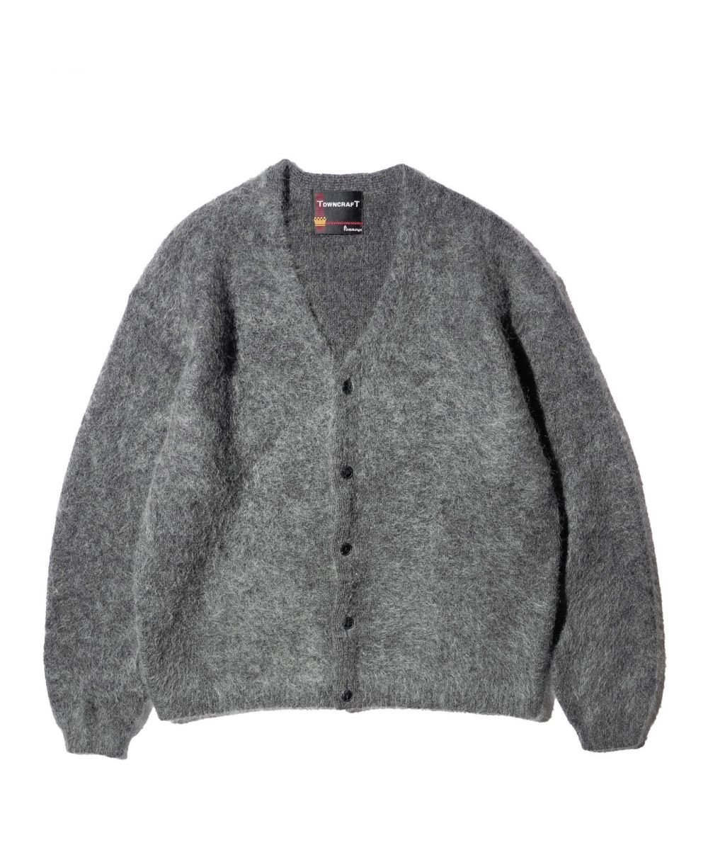 TOWNCRAFT VINTAGE MOHAIR CARDIGAN 新作 ヴィンテージ モヘア カーディガン
