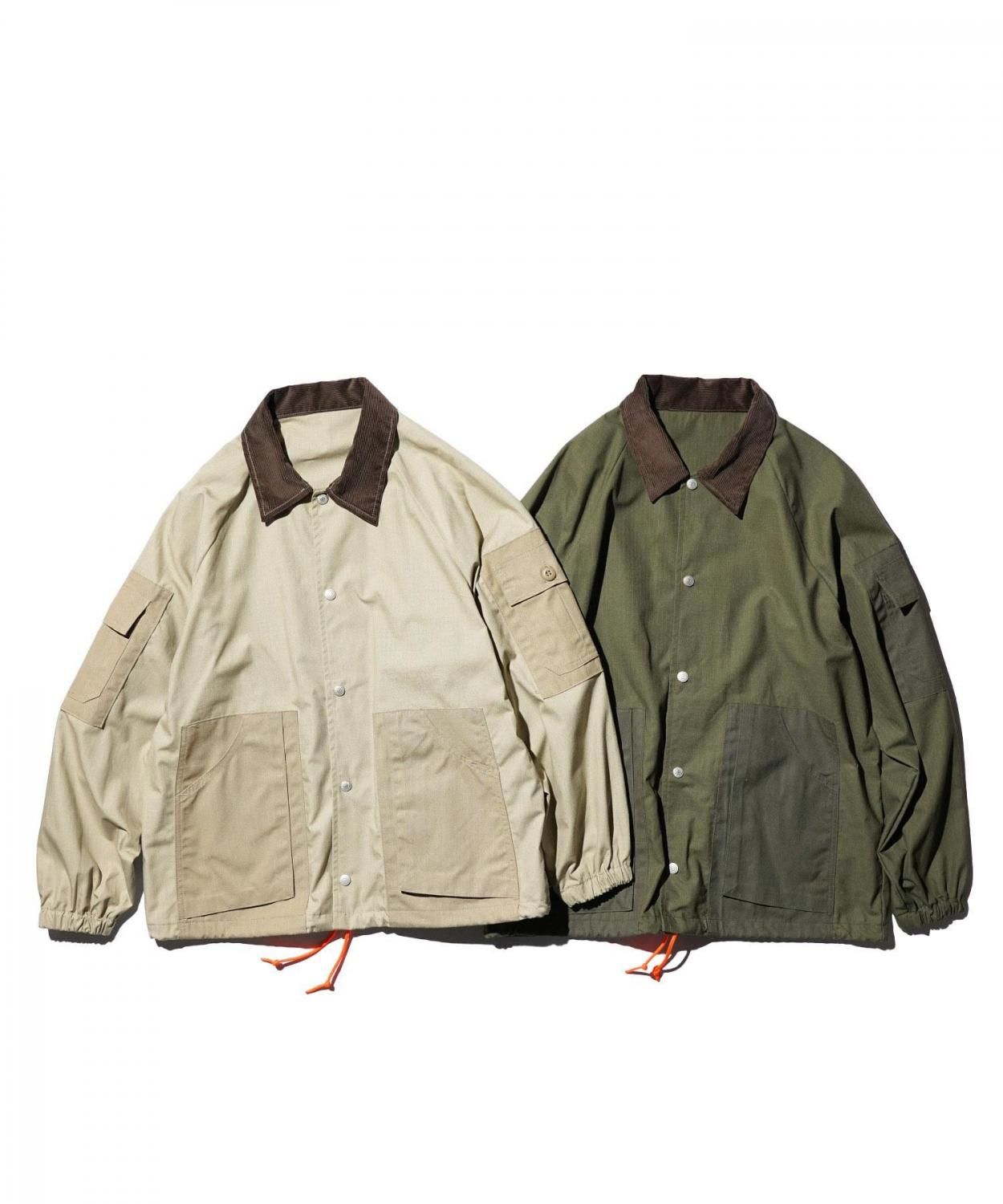 THRIFTY LOOK US MADE UPCYCLE COACHERS JACKET 新作 アップサイクル コーチジャケット