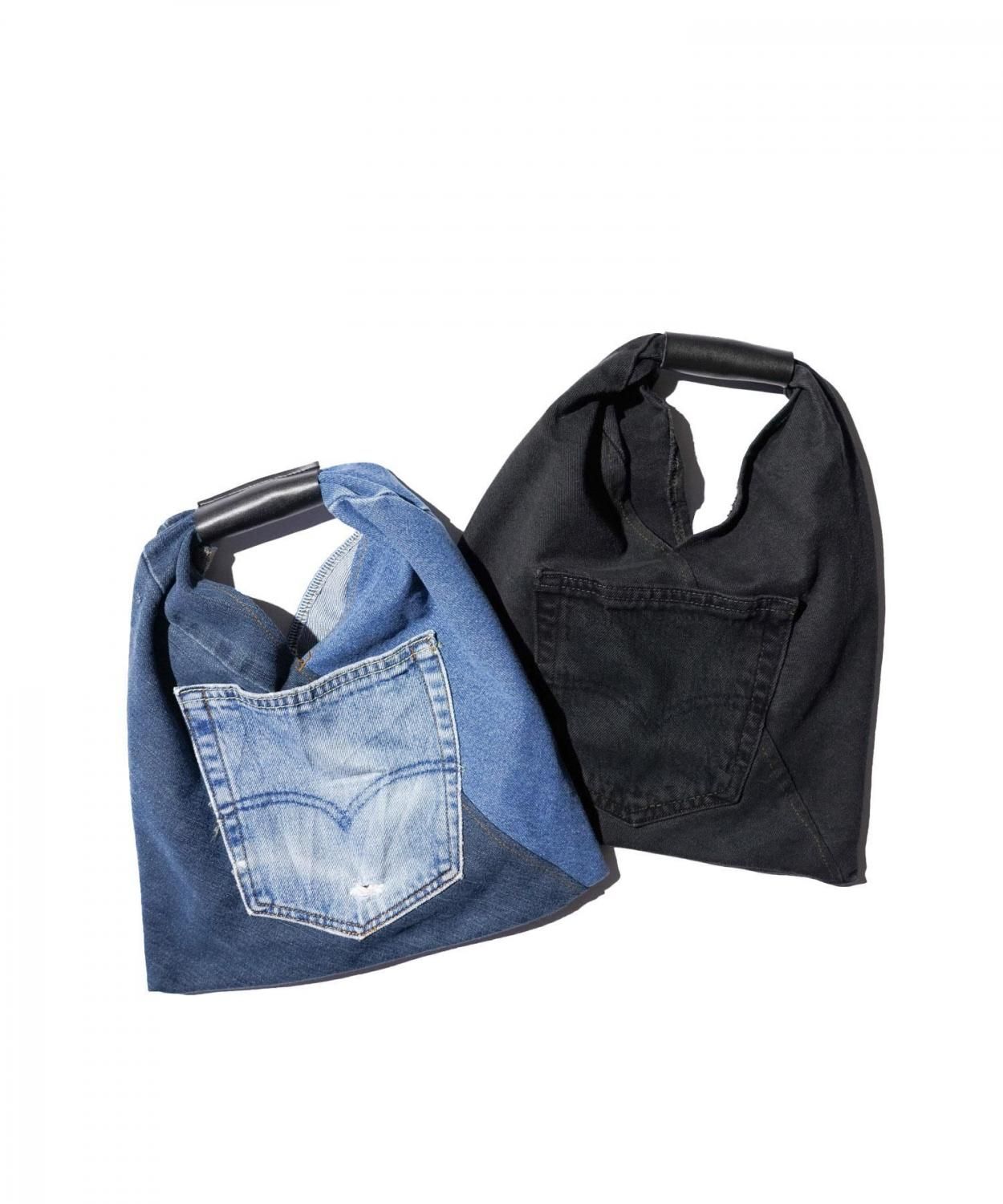 THRIFTY LOOK LEVIS TRIANGLE TOTE SMALL 新作 リーバイス デニム トライアングルトート