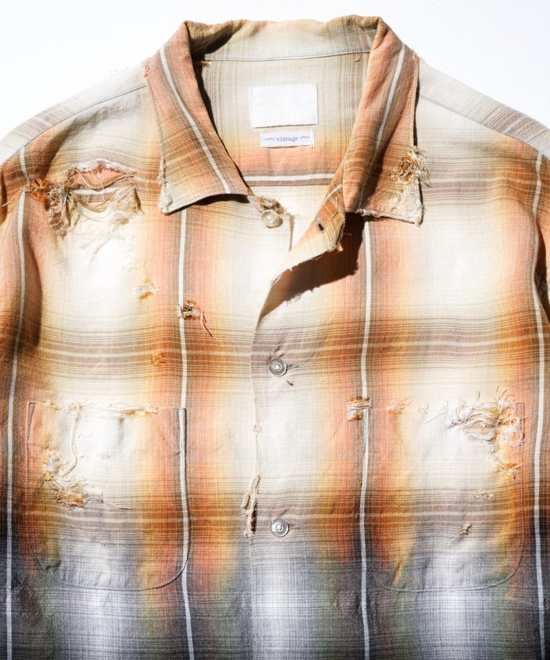 TOWNCRAFT ONE IN THE WORLD 60S BOX SHIRT detail