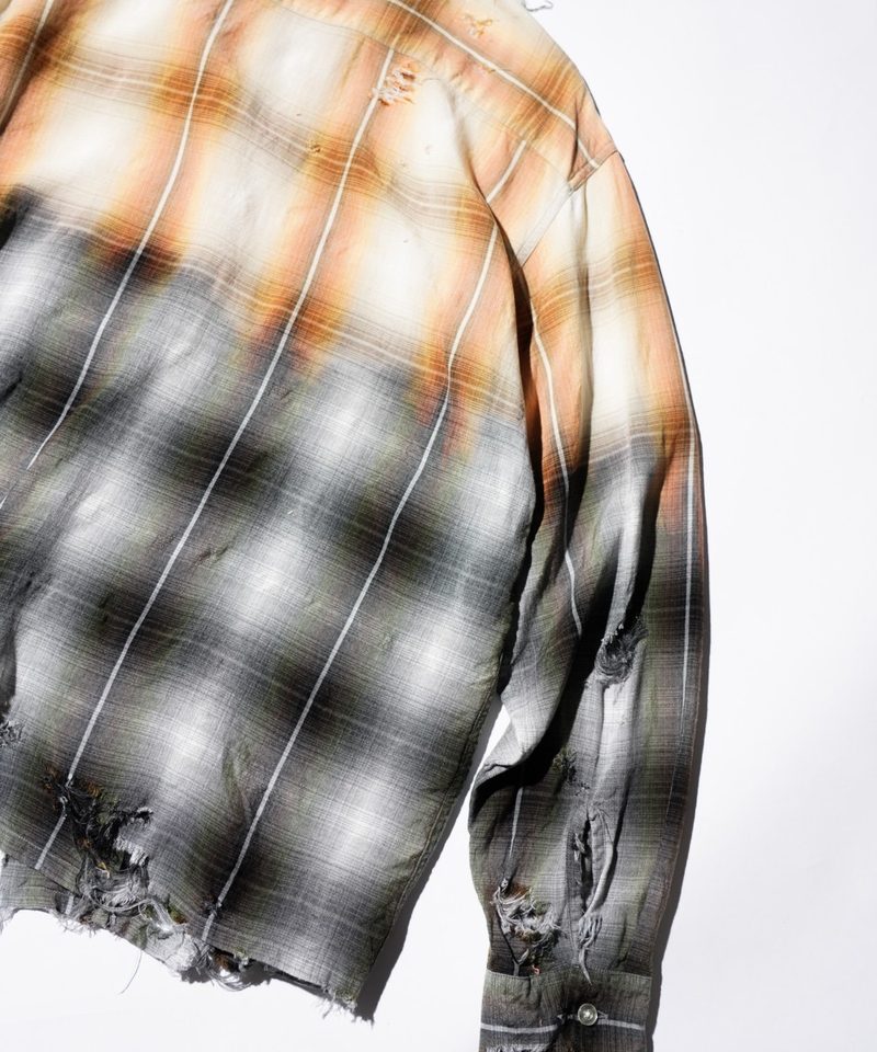 TOWNCRAFT ONE IN THE WORLD 60S BOX SHIRT detail