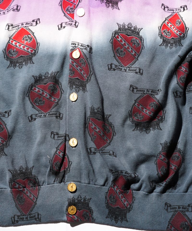 TOWNCRAFT ONE IN THE WORLD PRINTED HAND-DYE COTTON KNIT ディテール