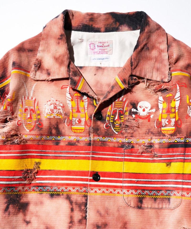 TOWNCRAFT ONE IN THE WORLD VINTAGE CORDUROY SHIRT detail