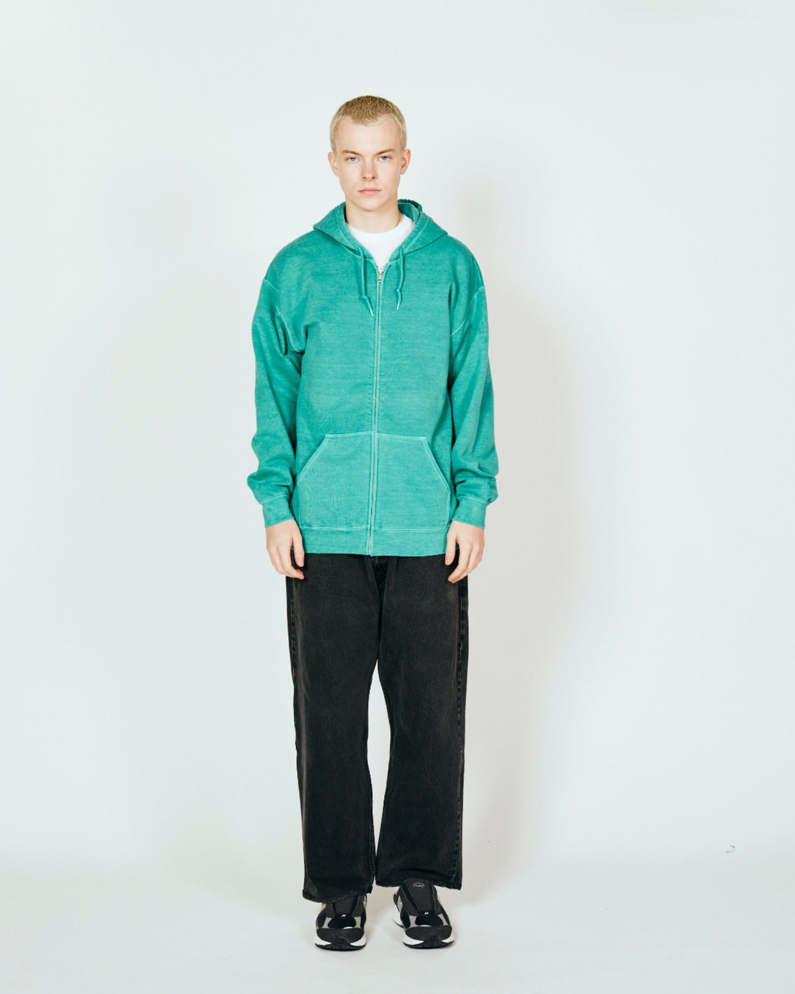 TOWNCRAFT 90s Pigment Full Zip Hoodie