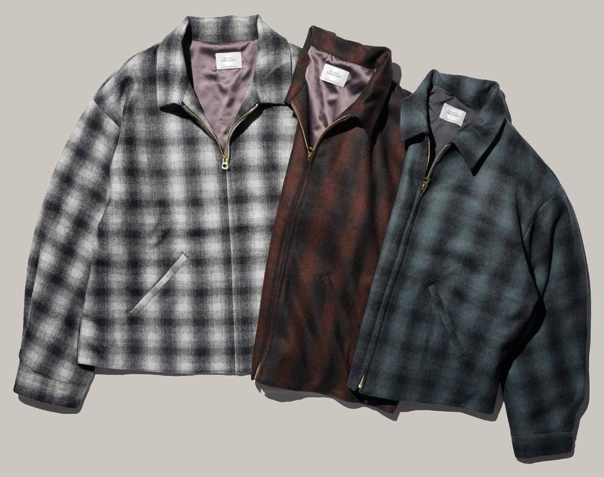 TOWNCRAFT 50S WOOL OMBRE ROCKABILLY JACKET — exclusive for TOWN CRAFT VINTAGE, limited to 50 pieces